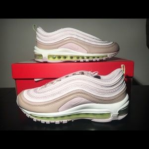 New Nike Women’s Air Max 97 Beige Pink Vapormax